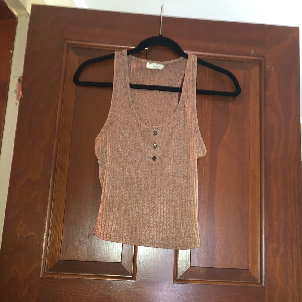 Olivia Rae Salmon Colored Top